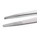 Industrial Tweezers, Style 120, Anti-Acid/Anti-Mag, SS, Strong, Serrated, 6.3"